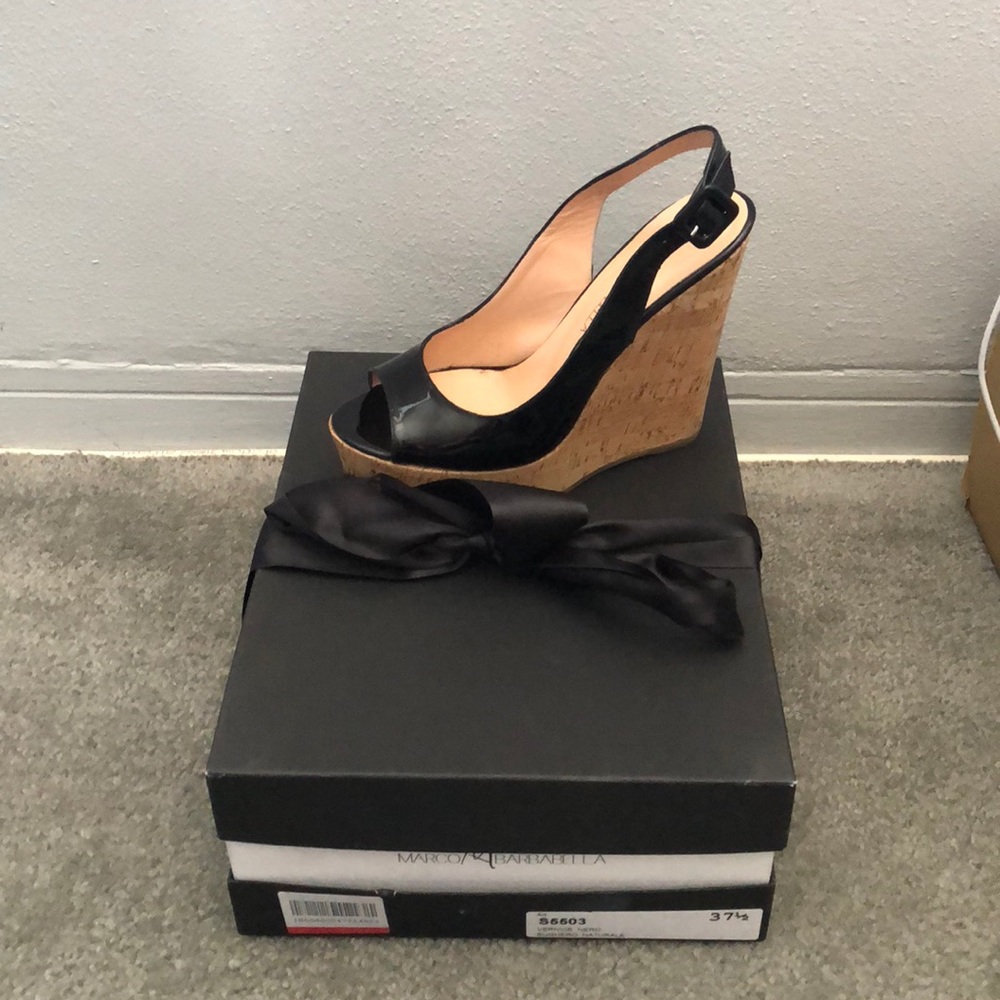 Beautiful Marco Barbabella Wedges💯